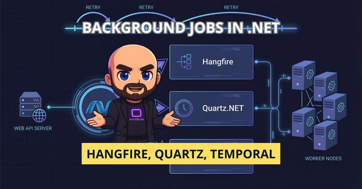 Background Jobs in .NET: Hangfire, Quartz, Temporal in 2026